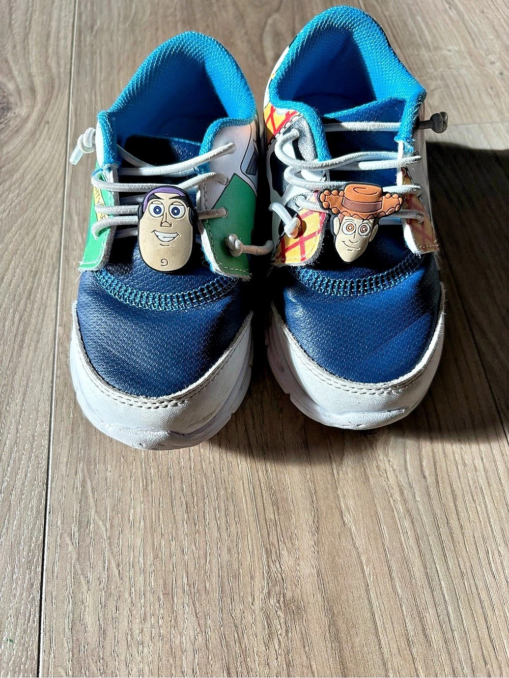 Disney Pixar Kids Blue & Green Graphic Sneakers